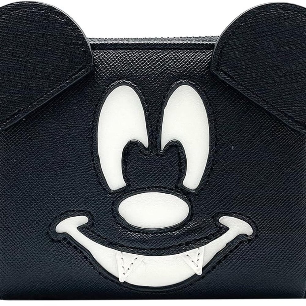Loungefly X LASR Exclusive Disney Mickey Bat Zip Wallet